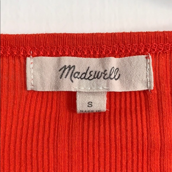 Madewell Slim Ribbed Tee - Picture 3 of 8